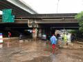 Hujan Deras di Jakarta, Jalan RE Martadinata Tanjung Priok Banjir