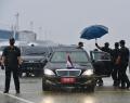 Hujan Deras Iringi Kedatangan Jokowi di Palembang