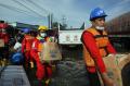 PMI dan BPBD Distribusikan Bantuan di Kawasan Kaligawe yang Terendam Banjir