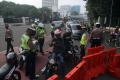 Puluhan Motor Knalpot Bising Terjaring Razia di Kawasan Istana Negara
