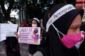 Aksi Damai Mahasiswa Peringati Hari Perempuan Internasional di Makassar