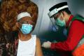 Kiai Sepuh NU Jawa Timur Disuntik Vaksin Sinovac Dosis Kedua