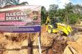 Polda Jambi Tutup Paksa Sumur Minyak Ilegal di Taman Hutan Raya Sultan Thaha Syaifuddin