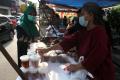 Pasar Takjil Benhil Terapkan Protokol Kesehatan
