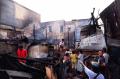 Kebakaran Hanguskan 7 Rumah Warga dan 2 kafe di Makassar