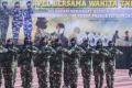 Peringati Hari Kartini, Korps Prajurit Wanita TNI Gelar Apel Bersama