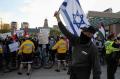 Adu Mulut Pendukung Palestina dan Israel Saat Aksi Unjuk Rasa di Toronto