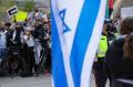 Adu Mulut Pendukung Palestina dan Israel Saat Aksi Unjuk Rasa di Toronto