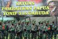 Perkuat Pasukan TNI dan Polri, 400 Pasukan Yonif 315/Garuda Dikerahkan ke Papua