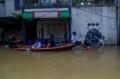 Penampakan dari Udara Banjir Setinggi 2 Meter Rendam Empat Kecamatan di Kabupaten Bandung