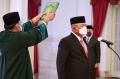 Doni Monardo Pensiun, Jokowi Lantik Ganip Warsito Sebagai Kepala BNPB