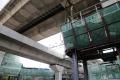 Pembangunan Skybridge CSW Stasiun MRT ASEAN Terus Dikebut