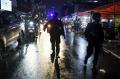 Bersenjata Lengkap, Polisi Patroli Pembatasan Kegiatan di Jakarta