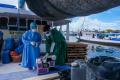 Vaksinasi untuk Nelayan dan ABK Kapal di Pesisir Makassar