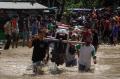 Banjir Genangi Jalan Nasional di Cilacap