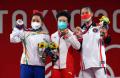Sumbang Medali Pertama, Begini Potret Perjuangan Atlet Angkat Besi Indonesia Windy Cantika Saat Berlaga di Olimpiade Tokyo 2020