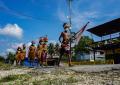 Begini Suasana Peringatan HUT Kemerdekaan Indonesia di Papua