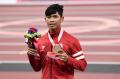 Pelari Indonesia Sapto Yogo Raih Perunggu Paralimpiade Tokyo 2020
