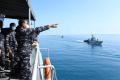 Puluhan Kapal Perang TNI AL Laksanakan Peperangan Uji Kemampuan Teknologi di Perairan Laut Jawa