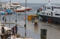 Pelabuhan Kali Adem Muara Angke Kembali Terendam Banjir
