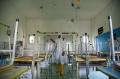Sterilisasi Sekolah Jelang PTM Tingkat SD di Medan