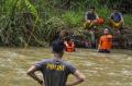 Tim INAFIS Gelar Olah TKP 11 Siswa MTs Harapan Baru yang Tewas di Sungai Cileueur