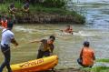Tim INAFIS Gelar Olah TKP 11 Siswa MTs Harapan Baru yang Tewas di Sungai Cileueur