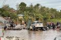 Banjir Masih Merendam Sejumlah Ruas Jalan di Kabupaten Sintang