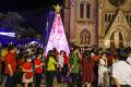 Indahnya Suasana Malam Natal di Gereja Katedral Jakarta