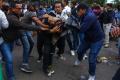 Demo Serentak Mahasiswa Se-Indonesia di Palembang Diwarnai Kericuhan
