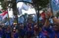 Aksi Buruh Serikat Pekerja Seluruh Indonesia