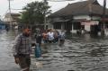 Penampakan Pelabuhan Tanjung Emas Semarang Dikepung Banjir Rob