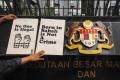 Aksi Unjuk Rasa Protes Penyiksaan Buruh Migran Indonesia di Malaysia