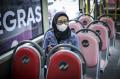 Bus Transjakarta Pink Kembali Beroperasi