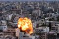 Mengerikan, Begini Penampakan Ledakan Akibat Gempuran Israel di Kota Gaza