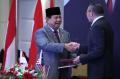 Prabowo dan Menhan Malaysia Tandatangani Nota Kesepahaman Pertahanan RI - Malaysia