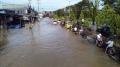 Banjir Masih Rendam Ruas Jalan Utama Kota Sorong