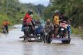 Banjir Setinggi 100 Cm Rendam Ratusan Hektare Lahan Pertanian di Aceh Barat