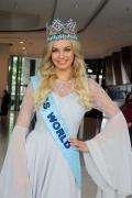 Intip Potret Cantik Miss World 2021 Karolina Bielawska Saat Berkunjung ke iNews Tower