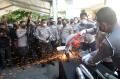 Polda Jateng Sita 147.380 Knalpot Brong di 35 Polres Jajaran Jawa Tengah