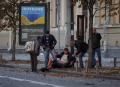 Kota Kiev Dihujani Rudal Rusia, Warga Kocar-Kacir Menyelamatkan Diri