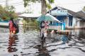 Dampak Banjir Luapan Sungai Arut di Kotawaringin Barat
