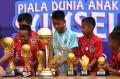Semarak Piala Dunia Qatar 2022, Puluhan SSB Adu Skil di Festival Sepakbola Sumsel