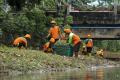 Kerja Bakti Bersih-Bersih Sungai Ciliwung