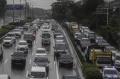 Kemacetan di Jakarta Akibat Hujan