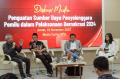 Diskusi KPU Bertajuk Penguatan Sumber Daya Penyelenggara Pemilu dalam Pelaksanaan Demokrasi 2024