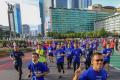Meriahkan MNC Fun Charity Run 2022, HT Ikut Berlari Lewati Bundaran HI