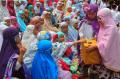 Siswa dan Guru Gelar Salat Gaib untuk Korban Gempa Cianjur