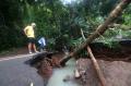 Jalan Terputus Akibat Bencana Longsor di Nol Kilometer Sabang