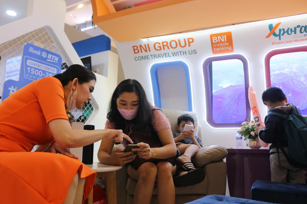 Foto Dukung Inklusi Keuangan Bni Tebar Reward Di Finexpo 2022